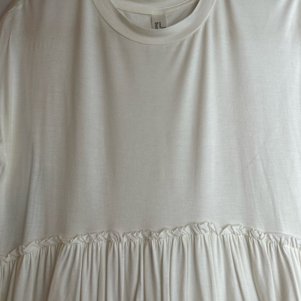 White Ruffled Shirt - Picture 2 of 3